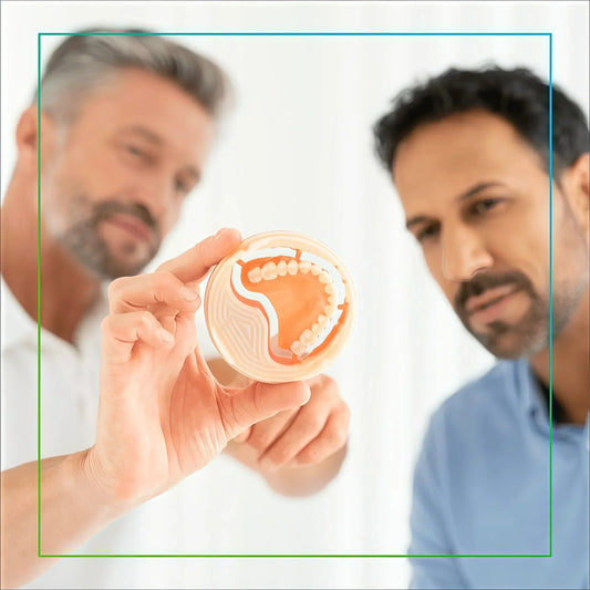 High-translucency bicolor PMMA disc used in CAD/CAM denture workflow