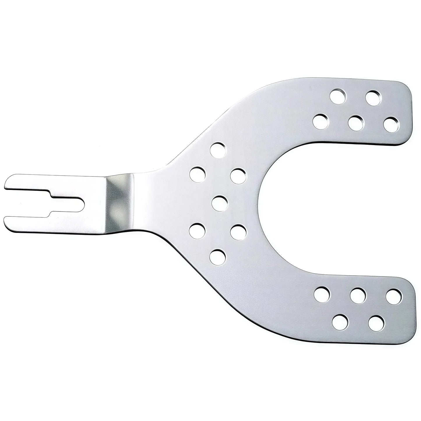 Stainless steel bite fork compatible with Artex facebow