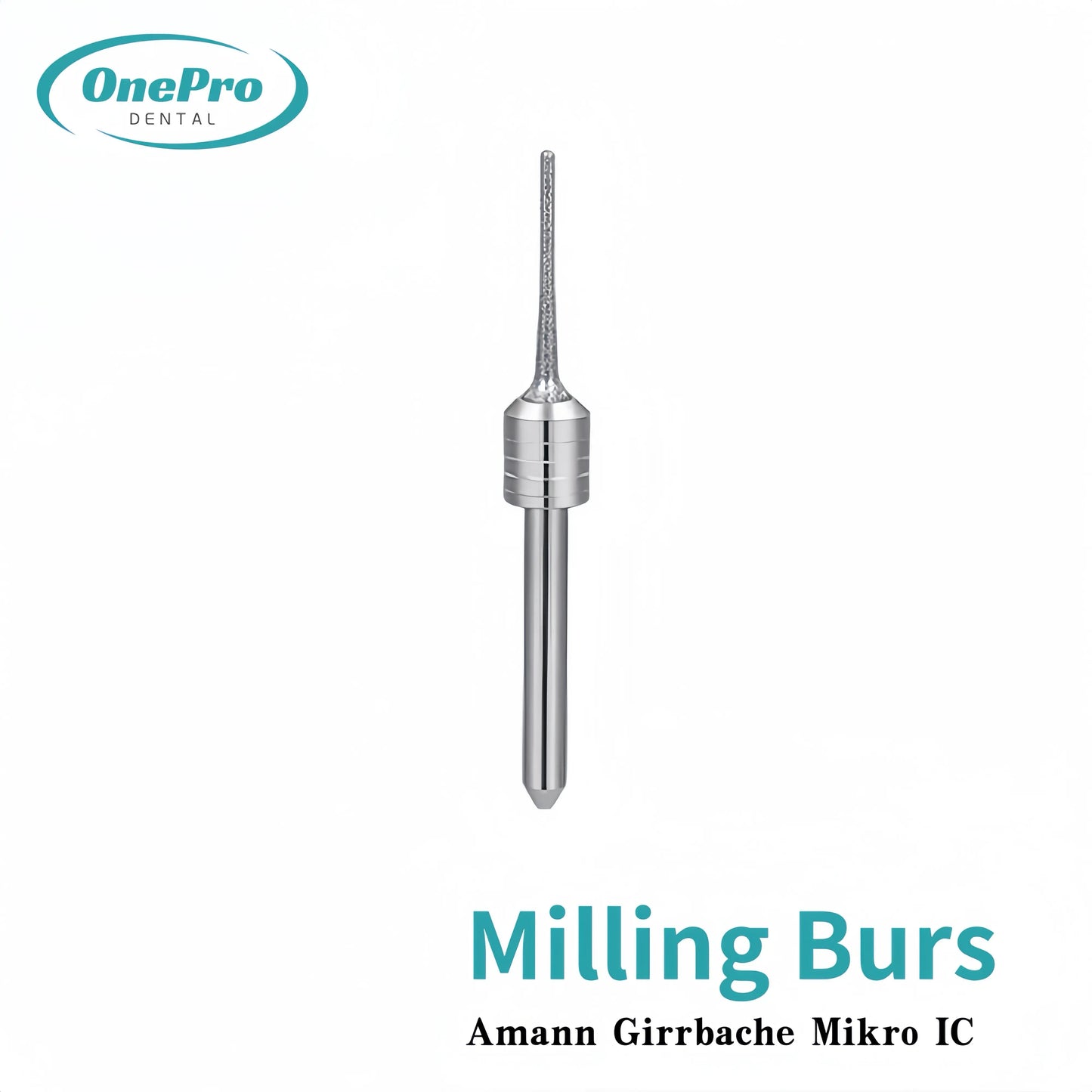 "High-precision milling burs for Amann Girrbach Mikro IC dental machines"