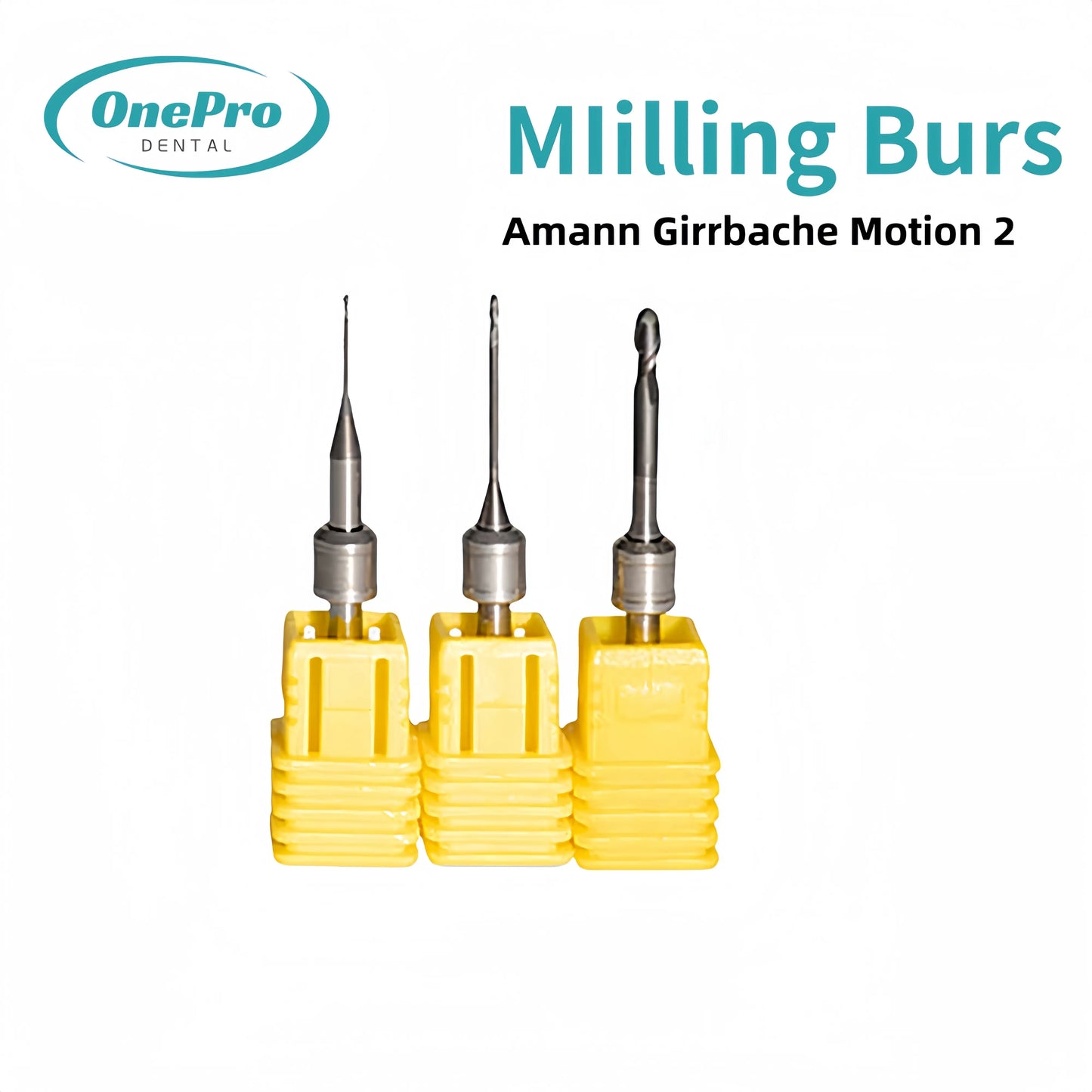 "Professional multi-material cutting tools for zirconia, PMMA and lithium disilicate"