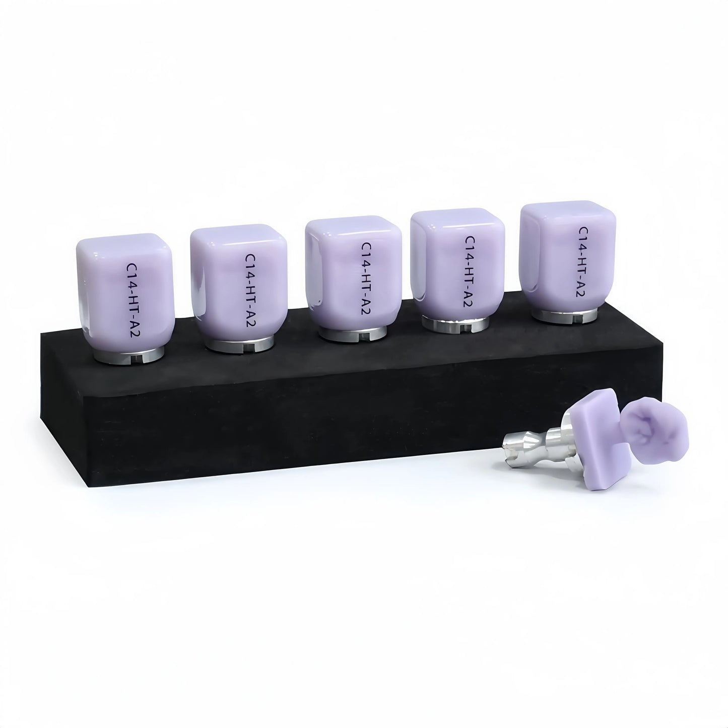 Glass-ceramic blocks for dental CAD/CAM systems, ideal for crowns and bridges