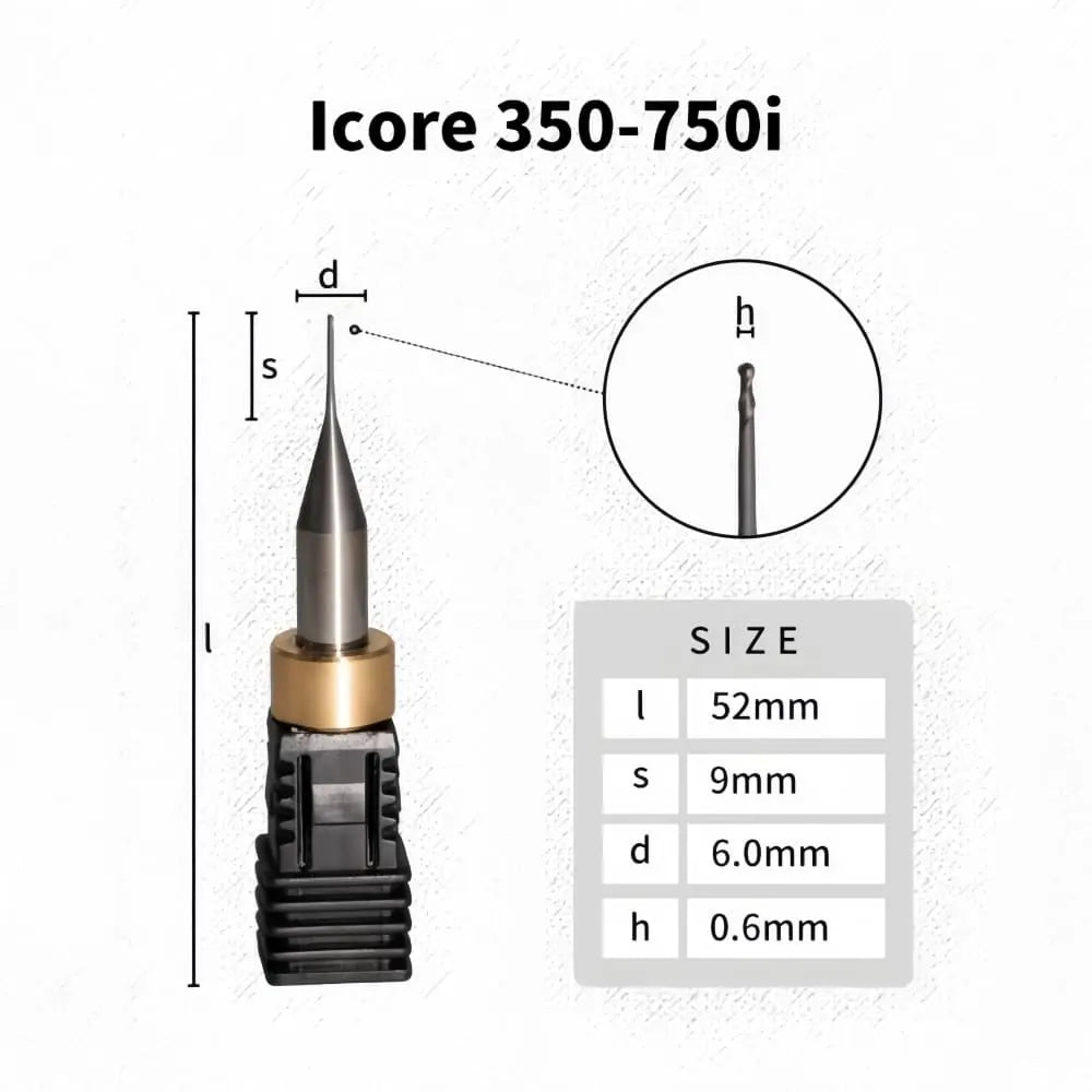 "Durable 6mm shank milling tools for large-scale dental restorations"
优化步骤: