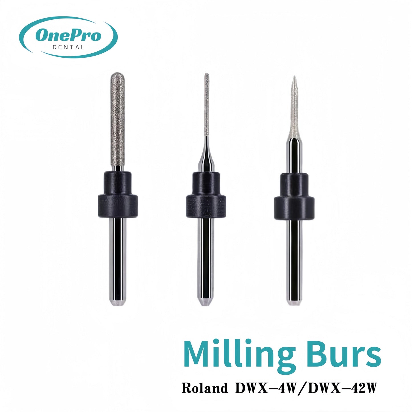 Milling Burs—Roland(DWX-4W DWX-42W)Milling Machine - OnePro Dental