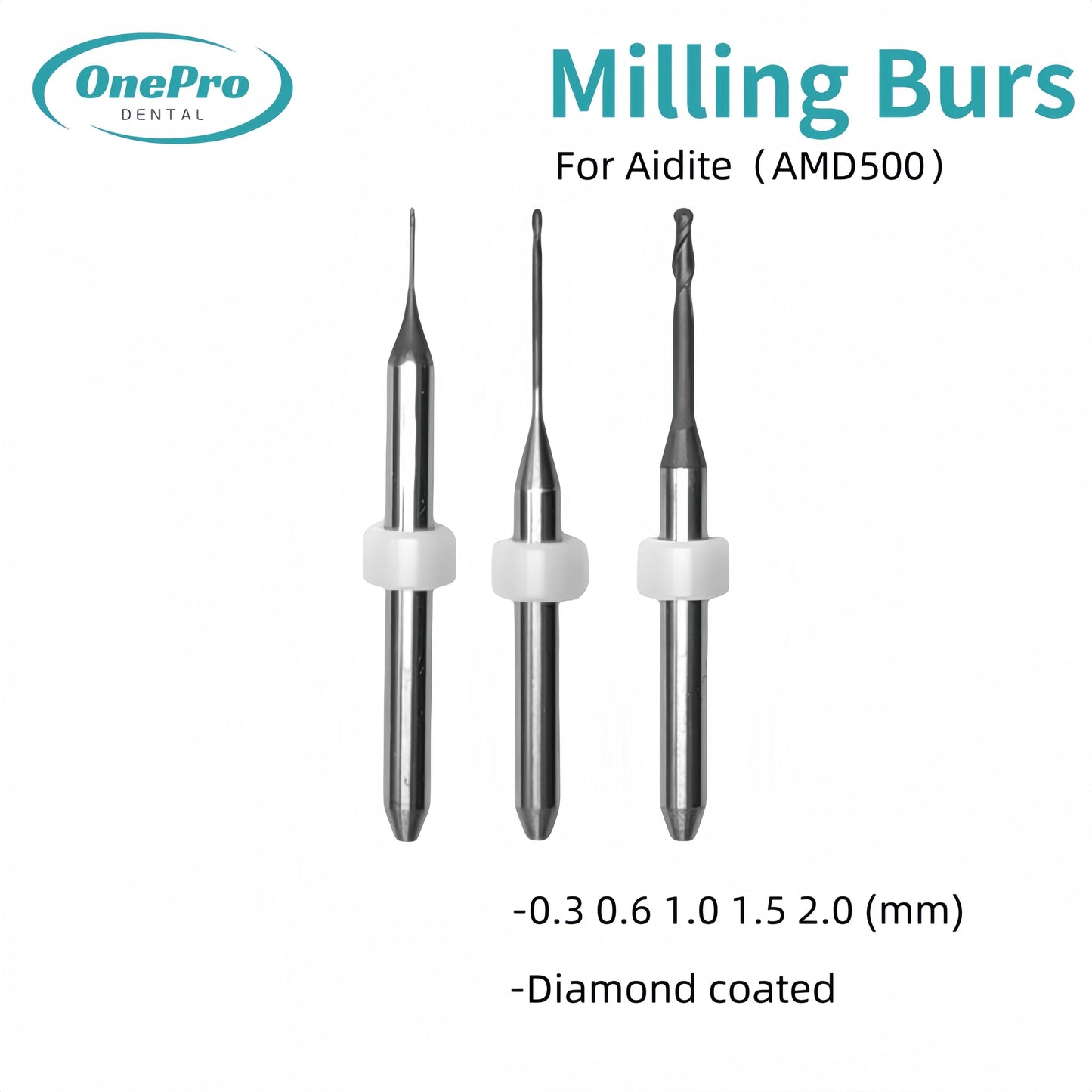 Milling Burs—Aidite（AMD500）Milling Machine - OnePro Dental