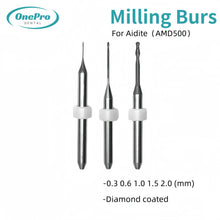 "High-precision milling burs for Aidite AMD500 zirconia cutting and dental restoration"