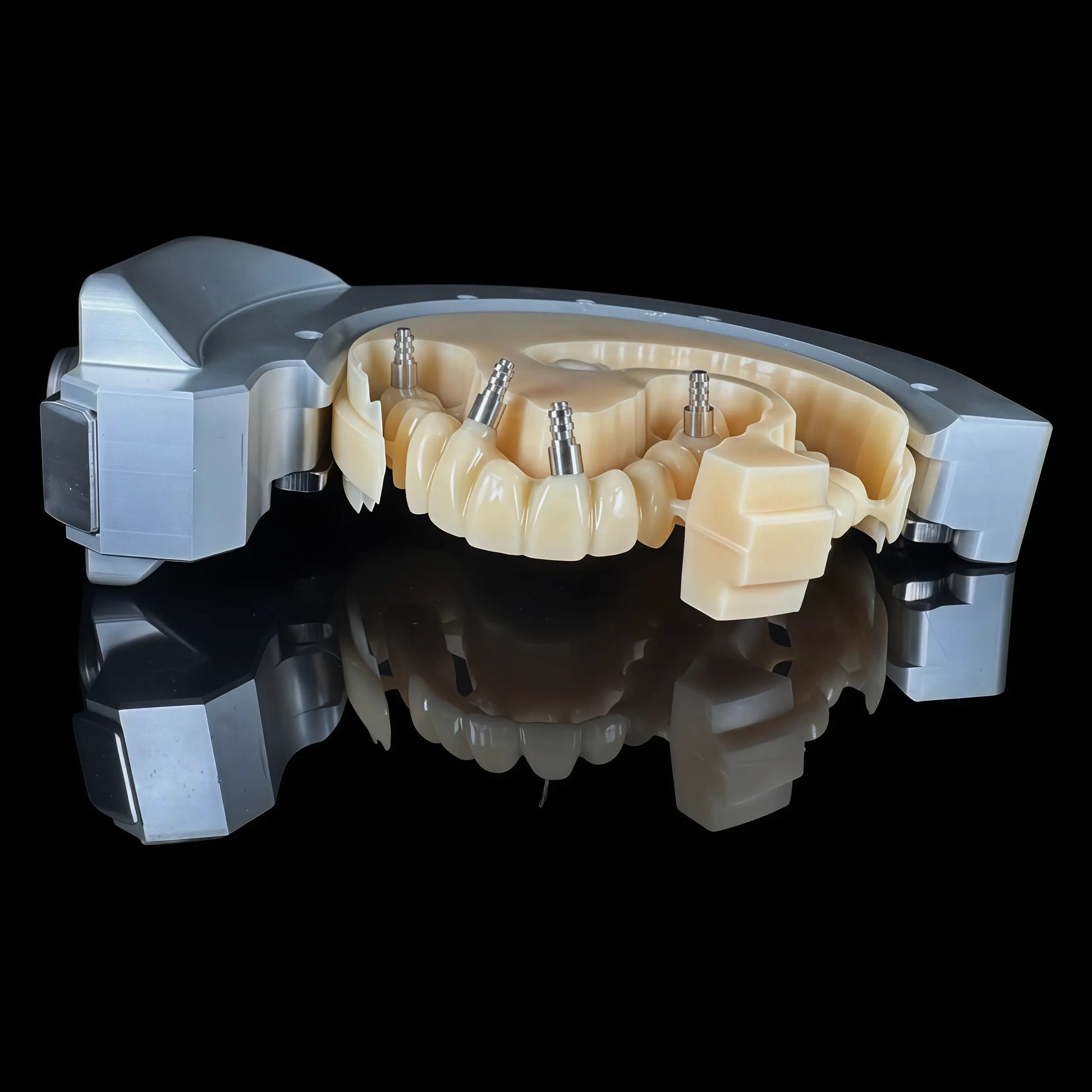 CAD/CAM milling of monolayer PMMA disc for precision temporary crown fabrication
