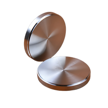 Pure titanium disc for dental milling, biocompatible and corrosion-resistant