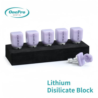 Glass-ceramic blocks for dental CAD/CAM systems, ideal for crowns and bridges