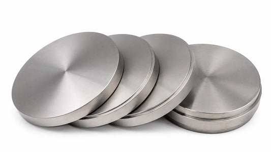 Grade 2 pure titanium discs in multiple thicknesses for dental CAD/CAM milling