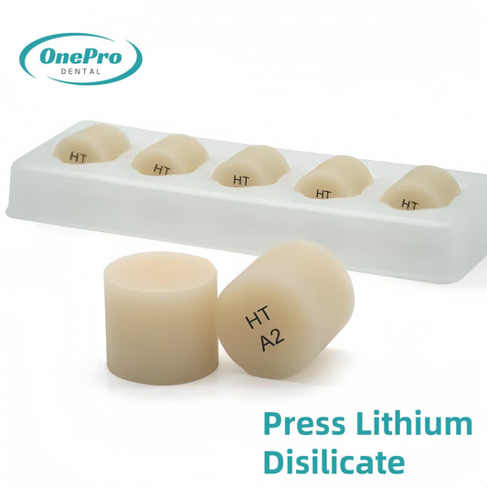 Glass ceramic ingot made of press lithium disilicate for dental restorations