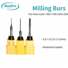 "Professional multi-material cutting tools for zirconia, PMMA and lithium disilicate"