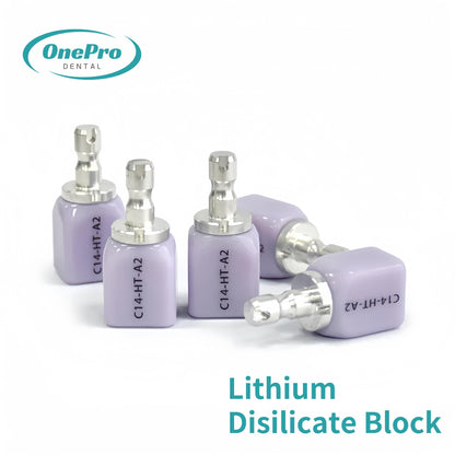 High-strength lithium disilicate dental blocks for CAD/CAM milling