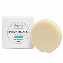 OnePro Dental multilayer PMMA disc with packaging for CAD/CAM dental milling