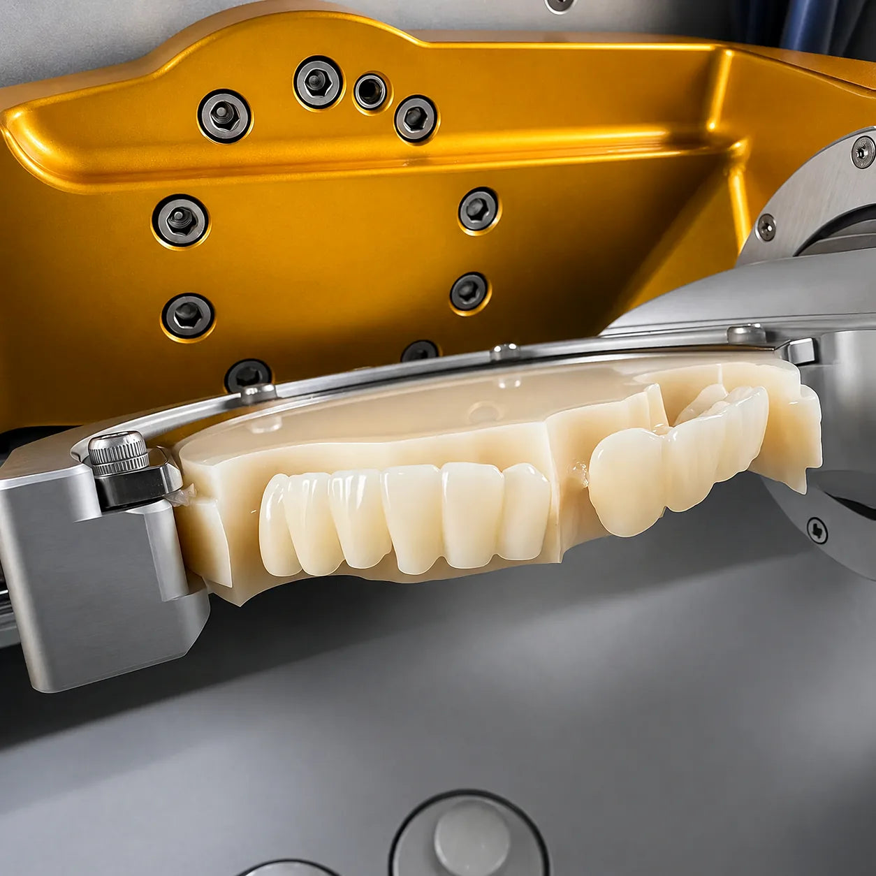 Multilayer PMMA temporary restorations during CAD/CAM dental milling