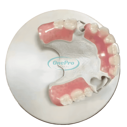 Biocompatible natural PEEK disc for dental crowns and bridges