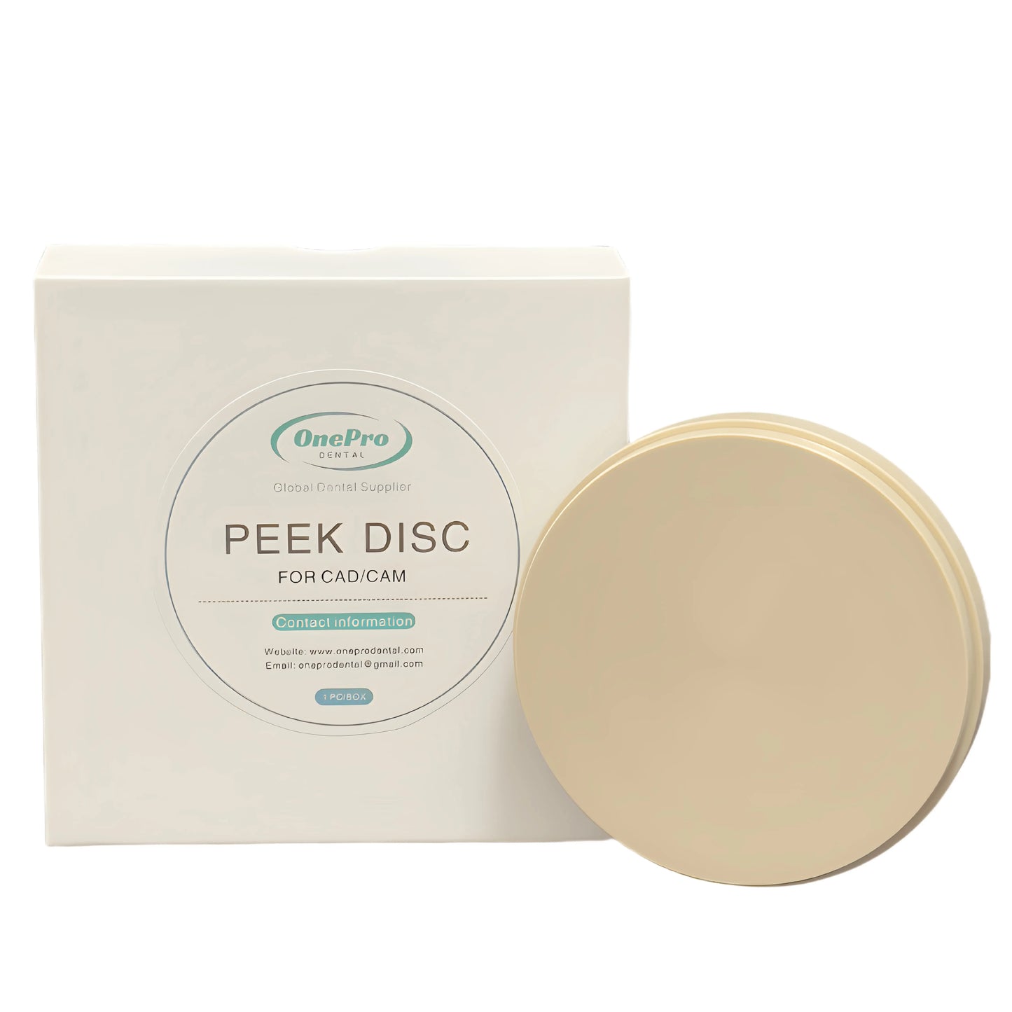 OnePro Dental PEEK Discs-Natural color - OnePro Dental