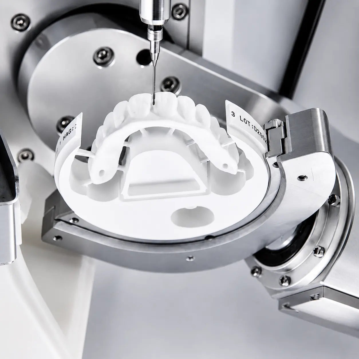 OnePro Dental SHT Multilayer zirconia disc CAD CAM milling process for full-arch dental restorations