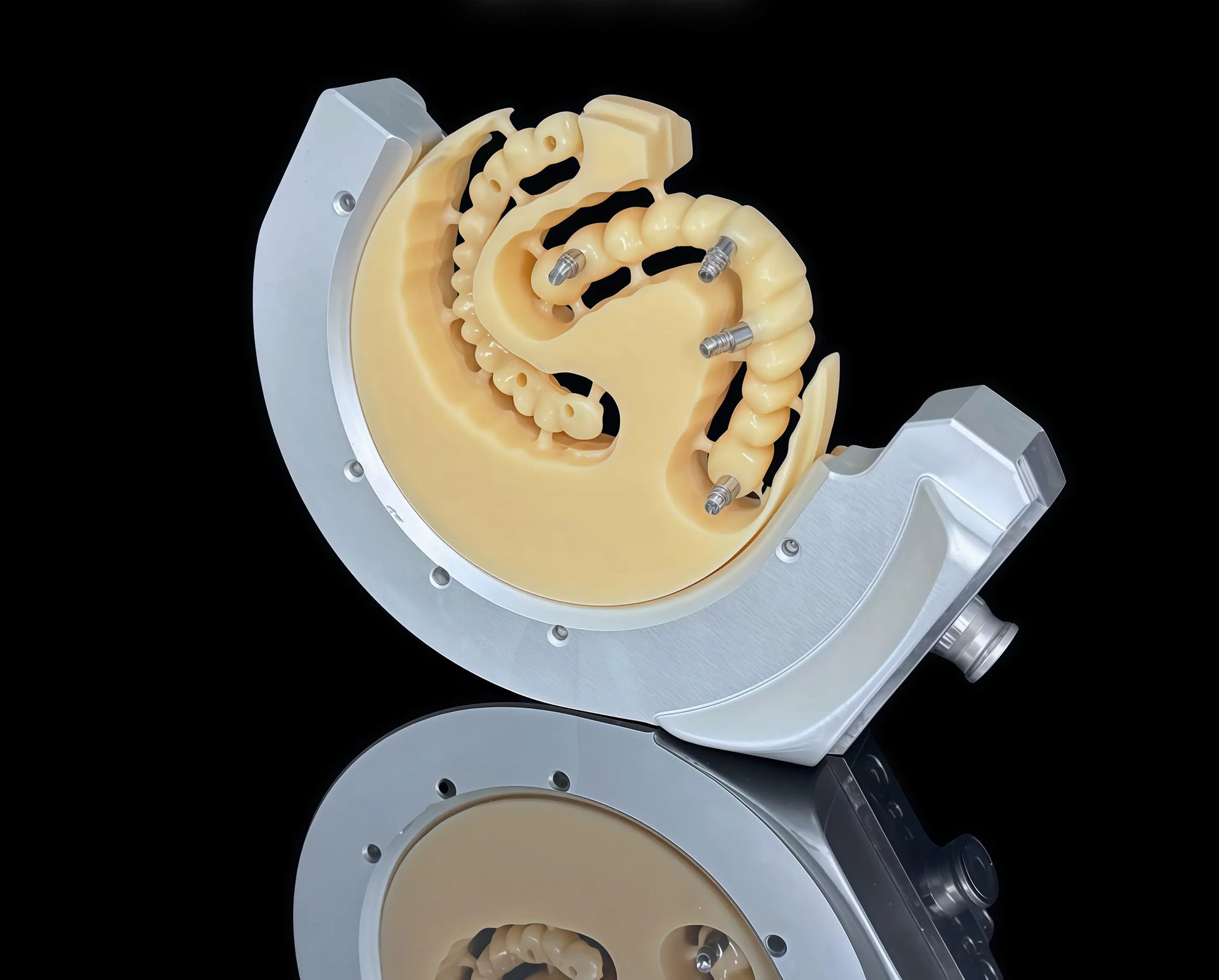 17 Vita shade options for monolayer PMMA disc - A1 to D4 plus BL bleach shade