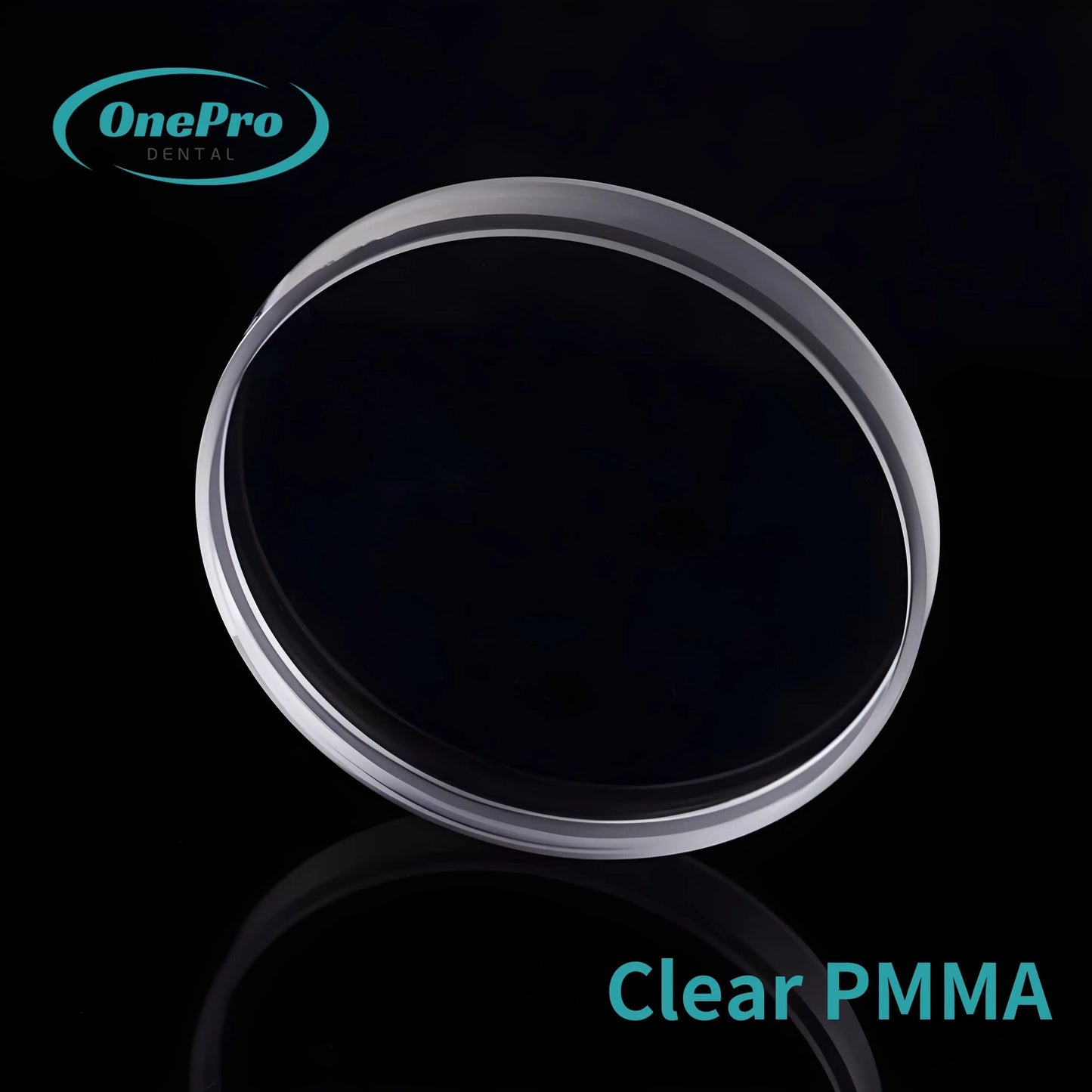 Transparent PMMA Disc for CAD/CAM prosthetic fabrication – OnePro Dental