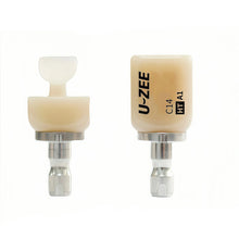 "U-ZEE direct-mill lithium disilicate block for same-day dental restorations"